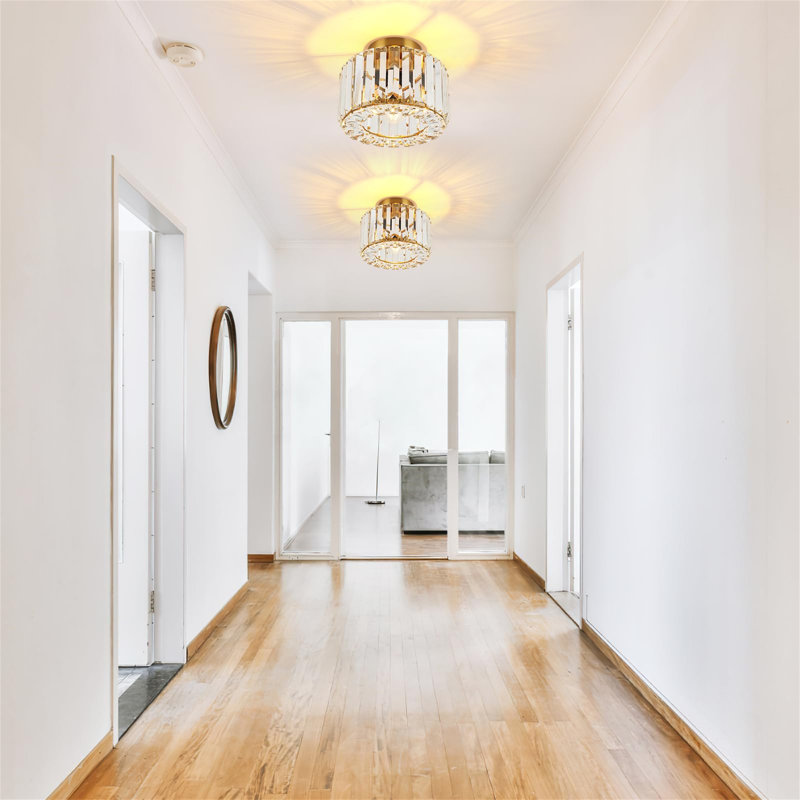 Aithen Crystal Flush Mount