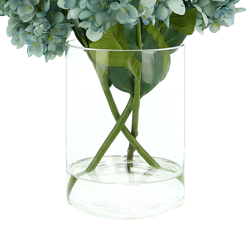 Luxe Cone Hydrangea Arrangement, Blue
