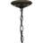 Karla 3 - Light Antique Bronze Unique/Statement Pendant