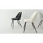 Chaise rembourrée en tissu à dossier ouvert Benjamin-1424462137