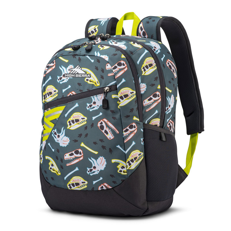 Trinx BTS Outburst Backpack for School and Travel, Dino Dig and Mercury