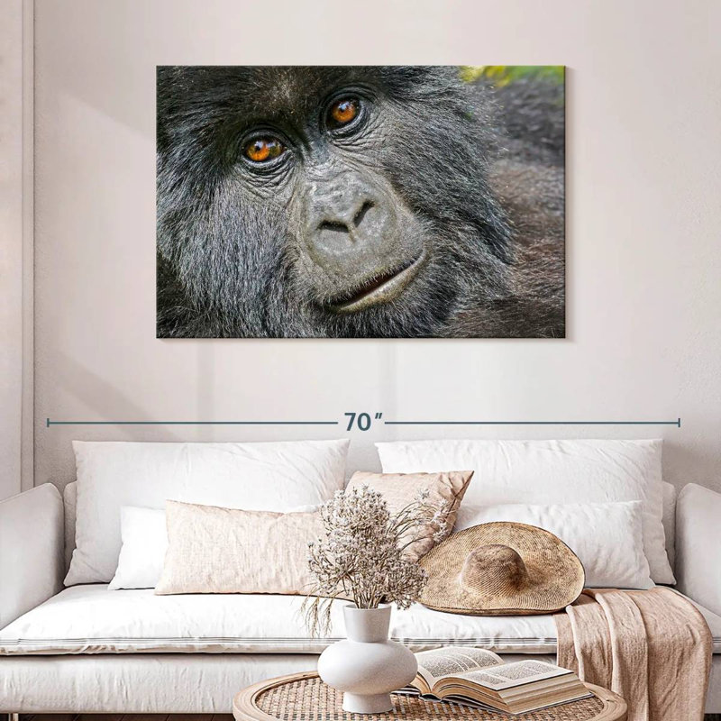 Gorilla Face, 30" H x 45" W