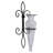 Amphora Vase on Fleur de Lis Sconce-67202351