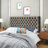 Dannett Queen Upholstered Panel Headboard-372720503