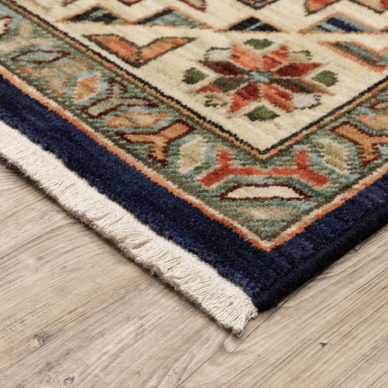 Mirnel Performance Oriental Indoor Rug, Rectangle 2' x 3'