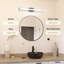 Maxim 52006BK Sleek 36-Inch Black LED Vanity Light – Modern, Dimmable, Perfect for Bathrooms