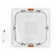 4" LED Recessed Ceiling Lights with Junction Box, Dimmable Downlight