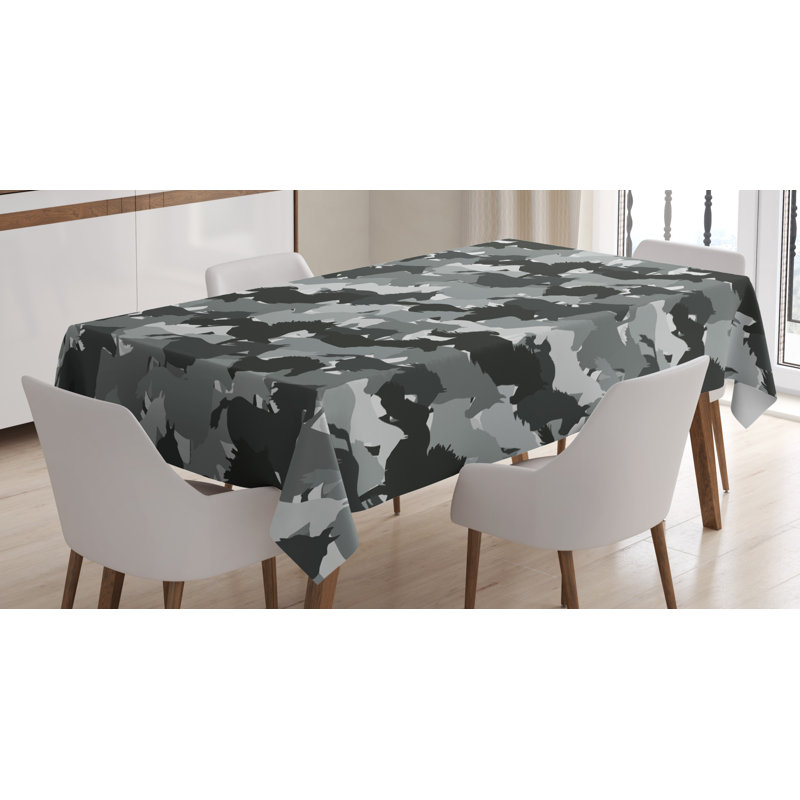 Geometric Tablecloth, 84" L x 60" W