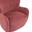 Luxueux fauteuil à oreilles avec coussin à ressorts ensachés et velours de polyester doux, parfait pour le confort et le style dans n'importe quelle pièce.-469242034