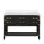 Meuble-lavabo simple avec comptoir en quartz-246757346
