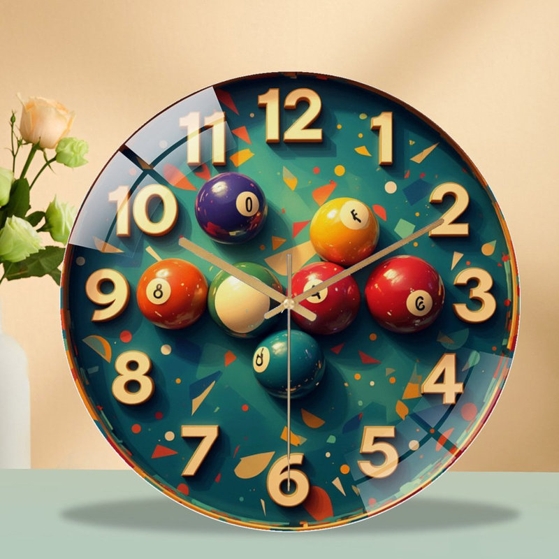 Horloge murale 12 po