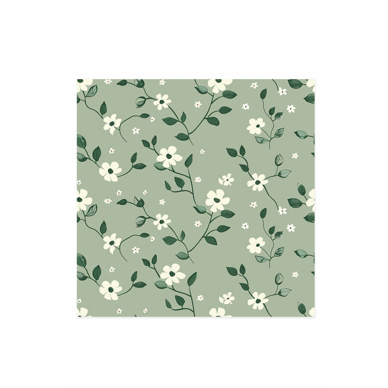 Floral Garden II Cottage, reproduction d'art sans cadre