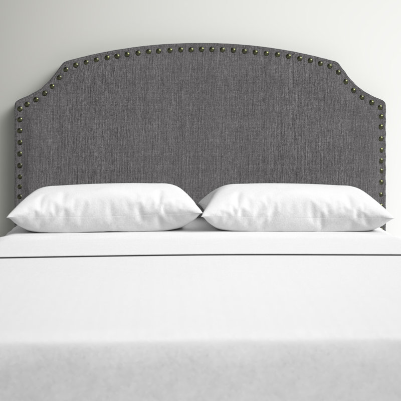 Upholstered Headboard, Gray, Twin
