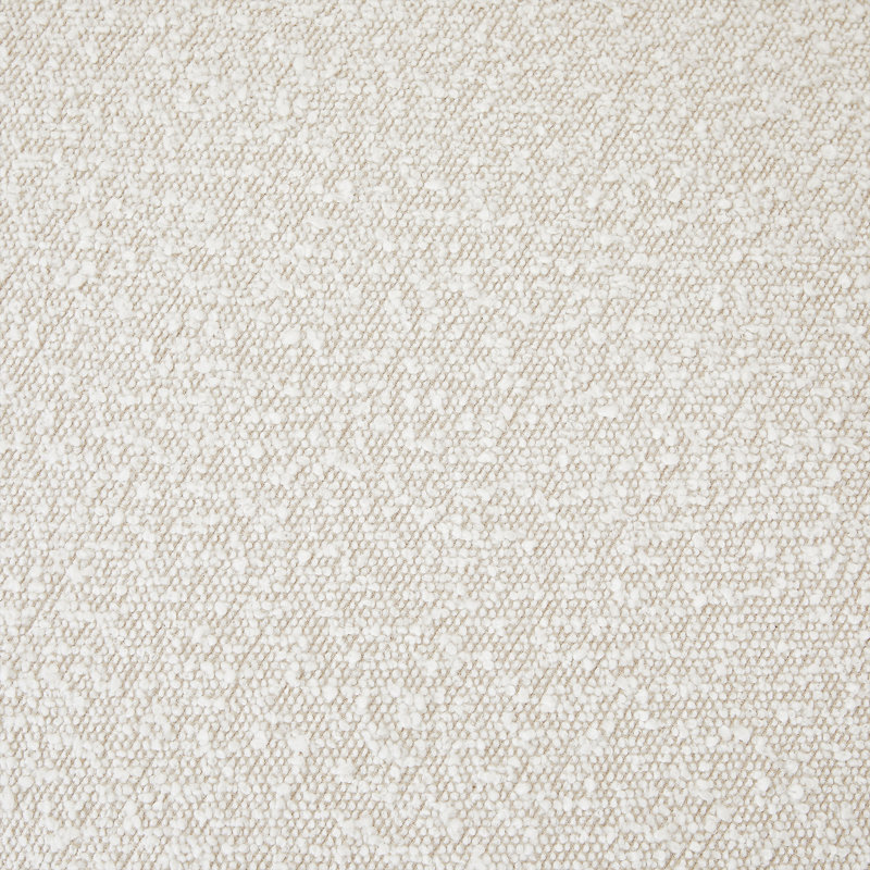 Adam Boucle Fabric Bed, King, Cream Boucle Fabric