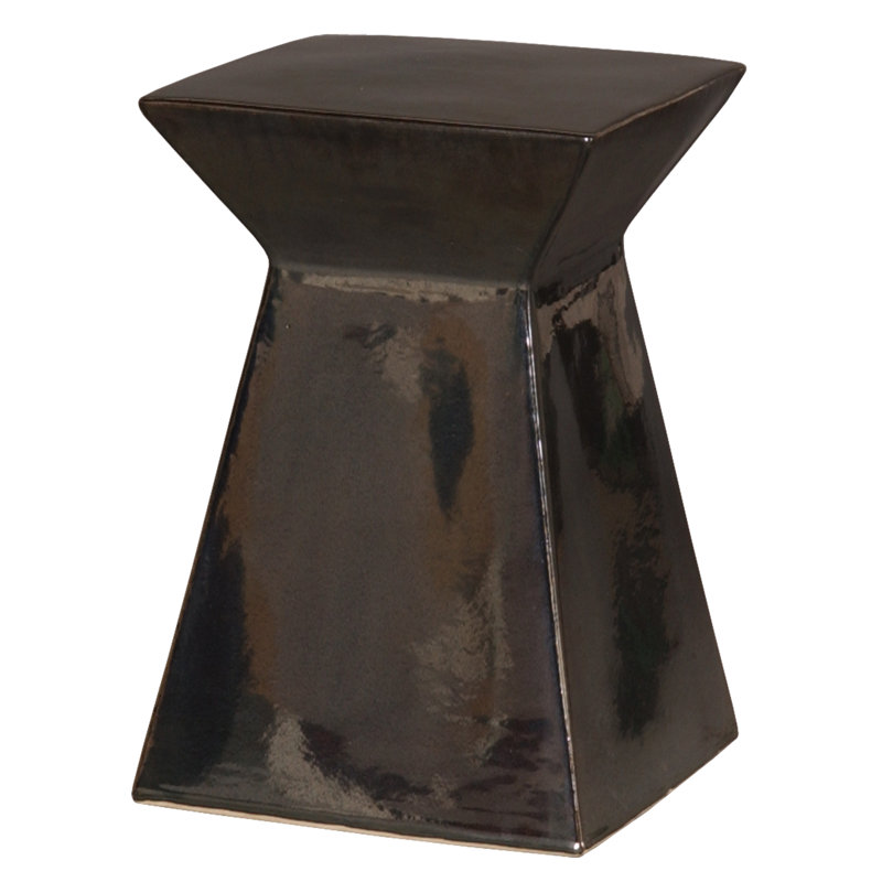 Tabouret d'appoint Ameesha, Noir