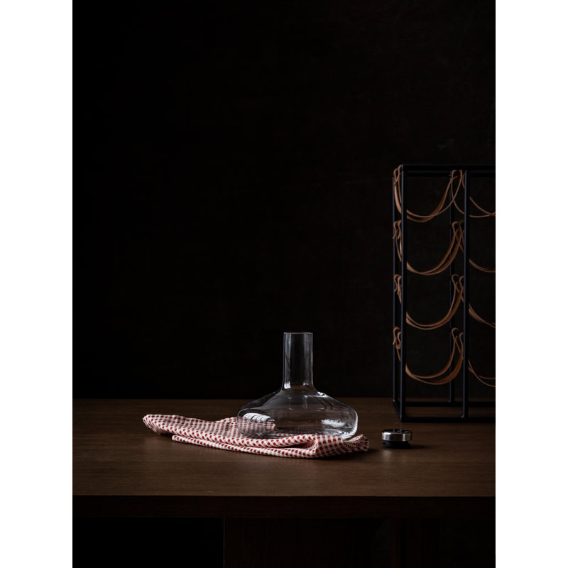 Norm Architects Wine Decanter, Clear/Steel