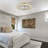 22" Hudman Dimmable Crystal Ceiling Fan with LED Lights-1106314423