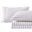 Ensemble de draps en microfibre douce à rayures-135674812-135674809
