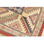 Tapis oriental rouge en laine noué à la main Nabeel