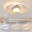 Audriauna 2-Light Dimmable Flush Mount Ceiling Light with Remote Control