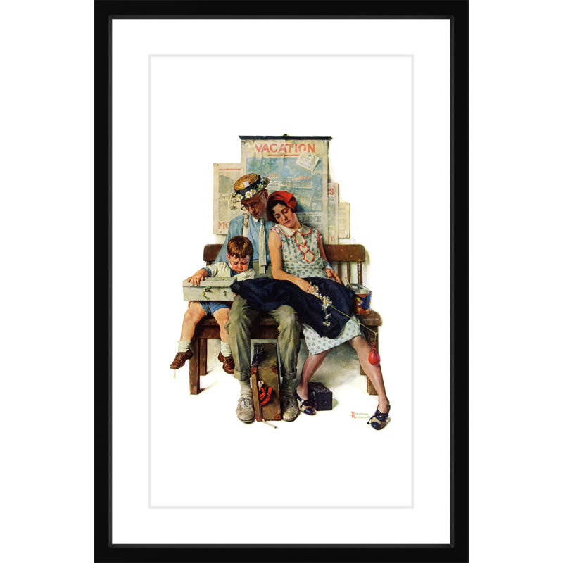Norman Rockwell - Wrapped Canvas Print, 61 cm H x 41 cm W