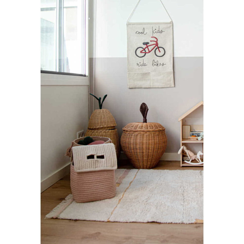 Basket House Toffee, Pink/Natural