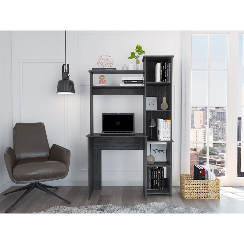 Bureau d'écriture Versalles, Gris, H 17,8 po x l 17,8 po x P 38,7 po