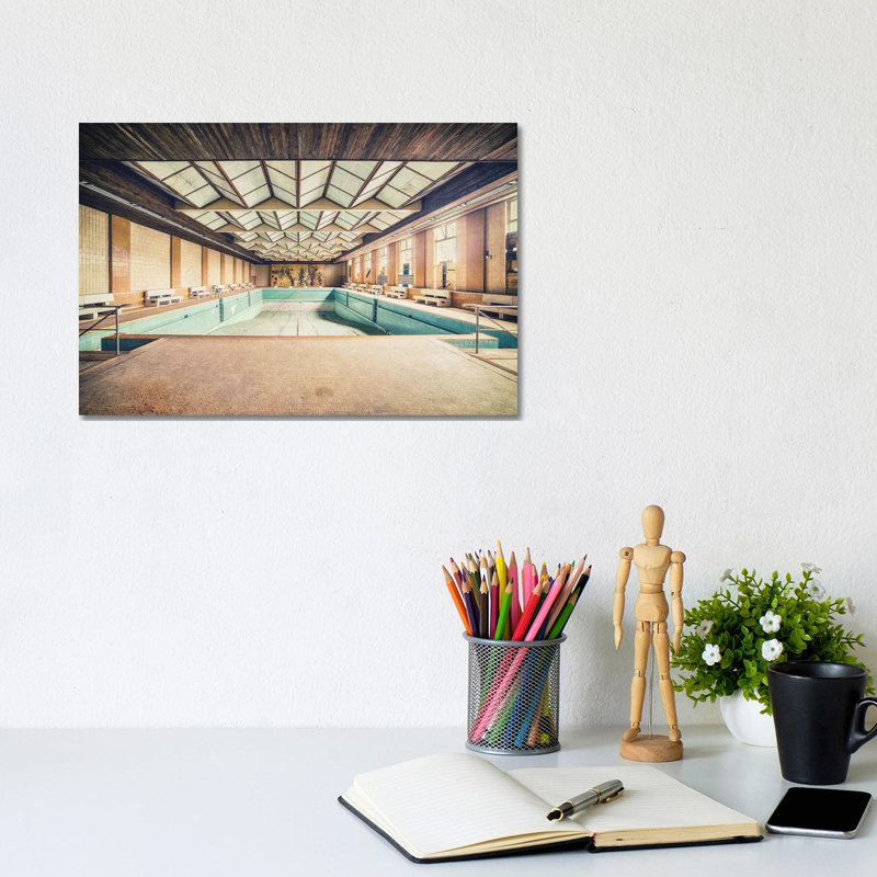 Empty Community Pool - Wall Art Print