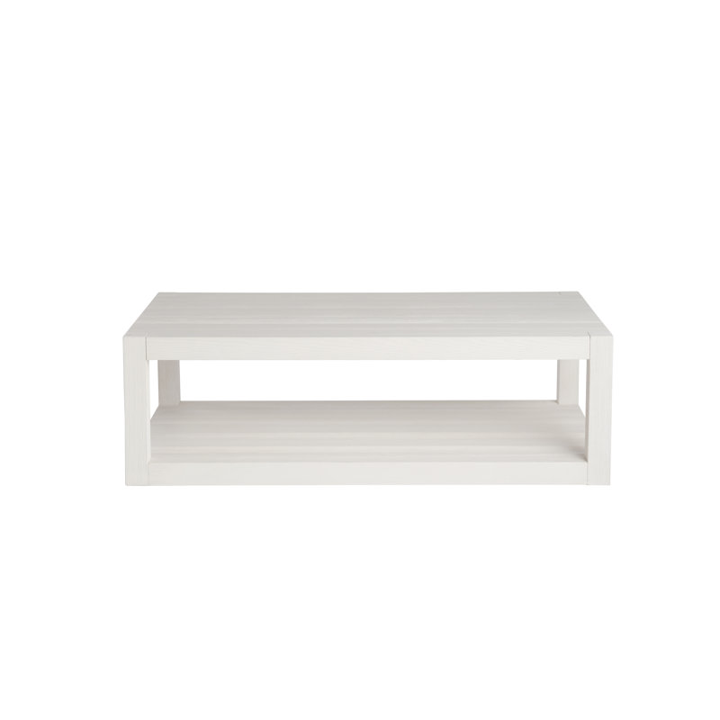 Hermosa Solid Wood Coffee Table, 17" H x 50" L x 28" W