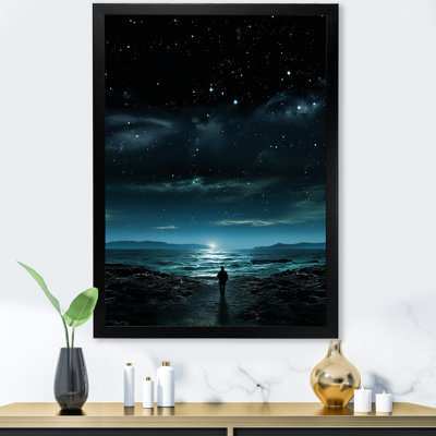 Black Molecular Cloud - Space Planet Wall Art