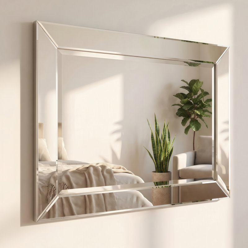 Oren Glass Rectangle Mirror, 36" H x 24" W