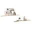 Tablette murale Tablette flottante à fixation murale pour cadre photo-1550499436-1550499433