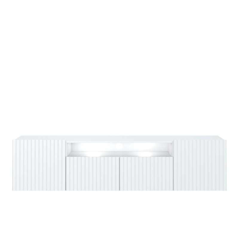 Sasithorn 70.9" Wide Media Console, White