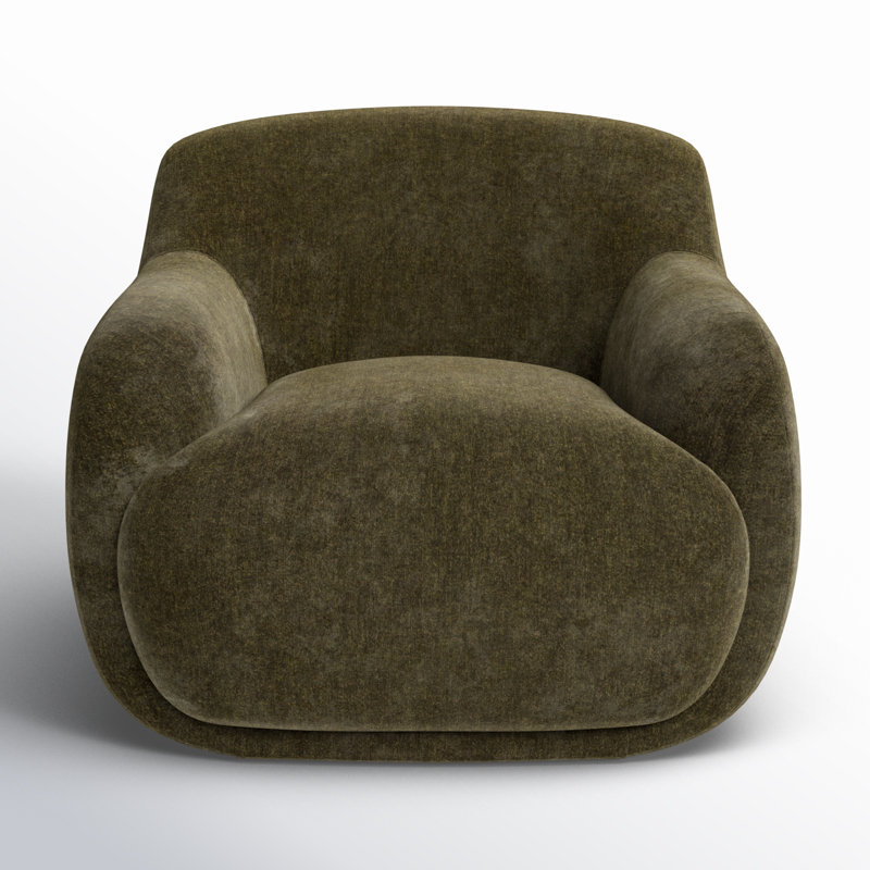 Laci Lounge Chair, Cedar Green Chenille