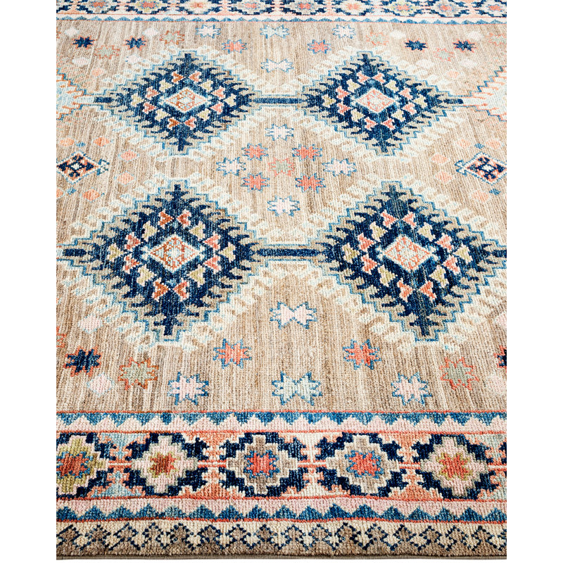 Grandpre One-of-a-Kind 5' 3" X 6' 3" Hand Knotted Area Rug