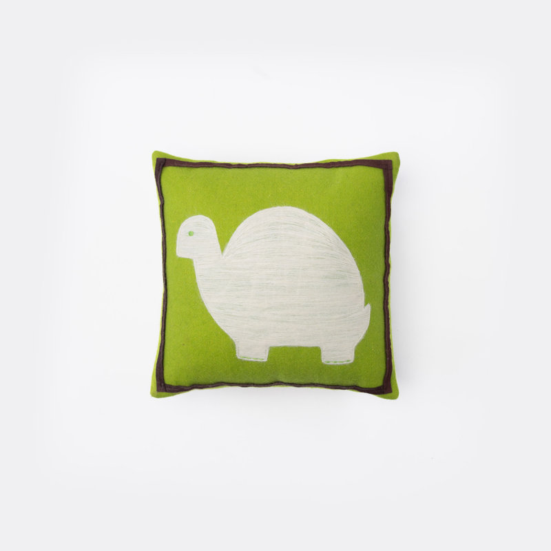 Wool Square Pillow Cover & Insert
