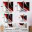 Chezaray - Art mural abstrait de vagues modernes-114713535-114713533-114713531