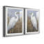 White Heron I, reproduction encadrée de qualité supérieure - prête à être accrochée-974337240-974337245