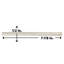 Coco Demi-Bullnose 1/2 In. X 7-7/8 In. Ceramic Wall Trim-23760321