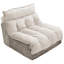 Canapé d'angle Compression Cloud, fauteuil individuel en chenille beige, canapé moderne pour appartement-907860780