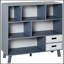 3-Tier Child Bookcase Open Shelves Cabinet Floor Standing Cube Storage Organizer-2081732189