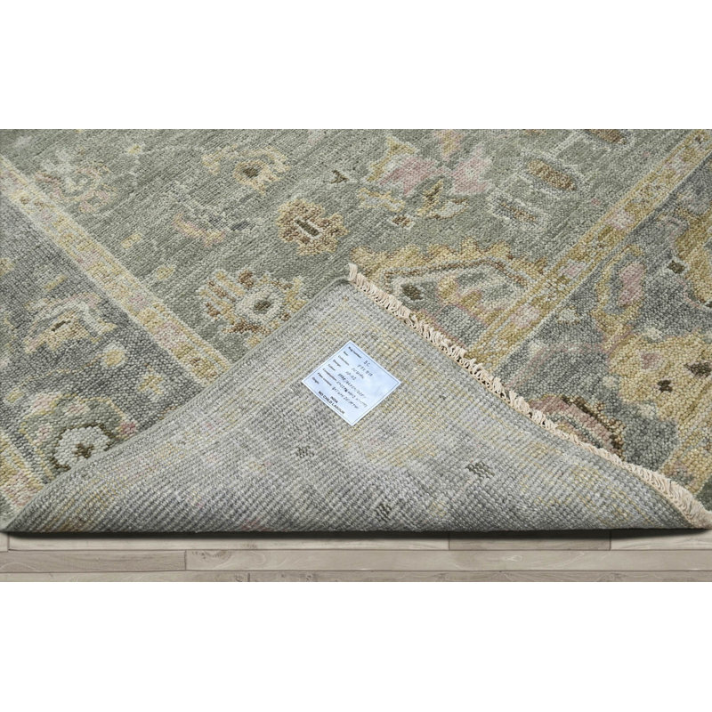 Tapis intérieur / extérieur en laine Hattabaugh, Rectangle 5 pi 4 po x 8 pi 7 po