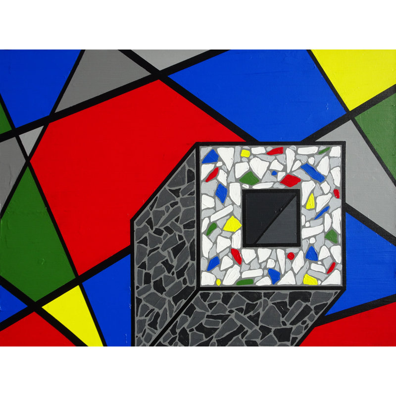 Depth Perception #2 Painting by Eddie Bruckner