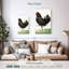Poulet noir debout Brampt-108650372