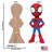 44'' Superheroes & Villains Cardboard Standup