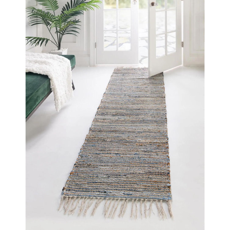 Holly-Rose Cotton Striped Indoor Rug