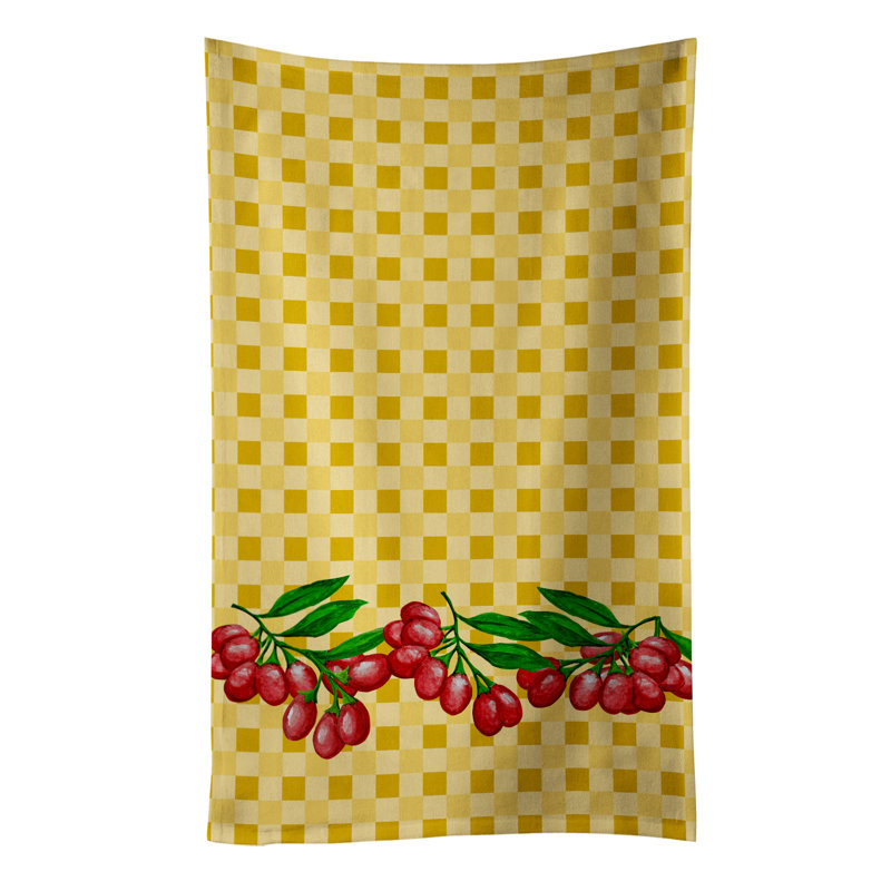 Chiffons gojis on basketweave