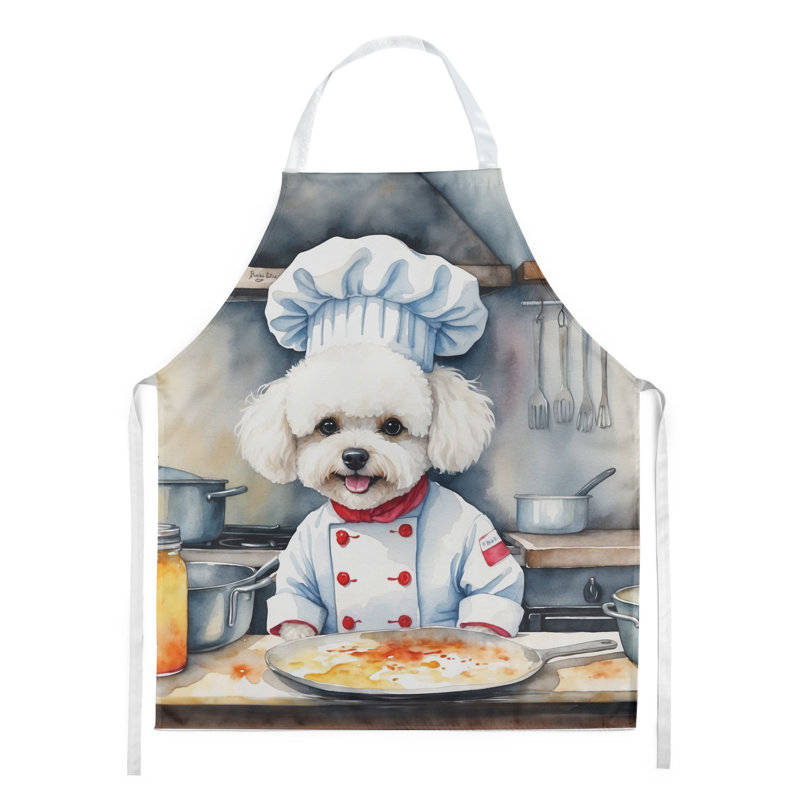 No Pattern Bib Apron