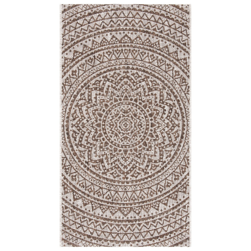 Amedee Performance Floral Indoor/Outdoor Area Rug, Rectangle 2'7" x 5'