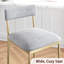 Upholstered Bar Stool with Steel Frame